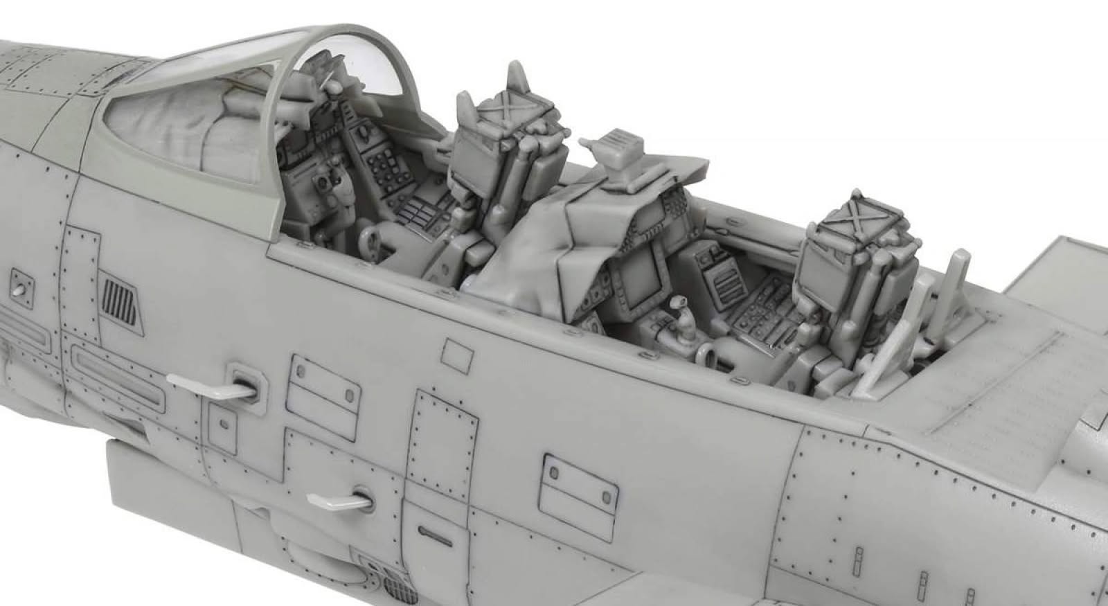 Initial Cockpit View Tamiya Grumman F-14D Tomcat 1-72 Scale 60795