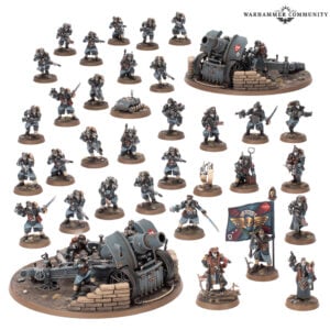Krieg Siege Platoon Battleforce Box Astra Militarum Warhammer 40000