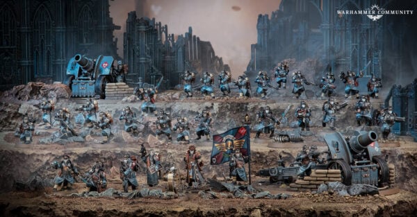 Krieg Siege Platoon Battleforce Box Astra Militarum Warhammer 40000