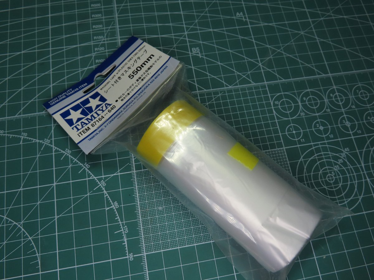 Masking Tape with Sheeting