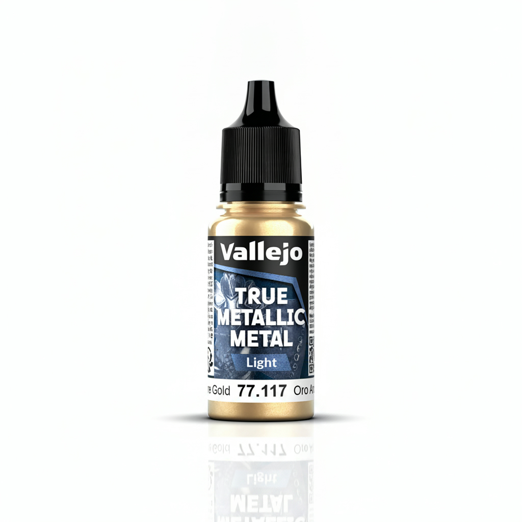 Arcane Gold Light 18ml True Metallic Metal Vallejo 77117