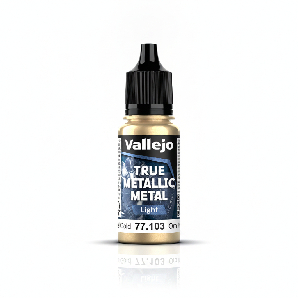 Imperial Gold Light 18ml True Metallic Metal Vallejo 77103