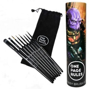 Chronicle One Page Rules Brush Set 505