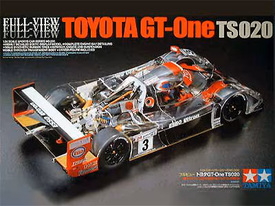 Tamiya 1999 Toyota GT-One TS020 Le Mans Full View 1/24 Scale 24230