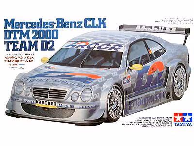 Tamiya 2000 Team D2 Mercedes-Benz CLK DTM 1/24 Scale 24234
