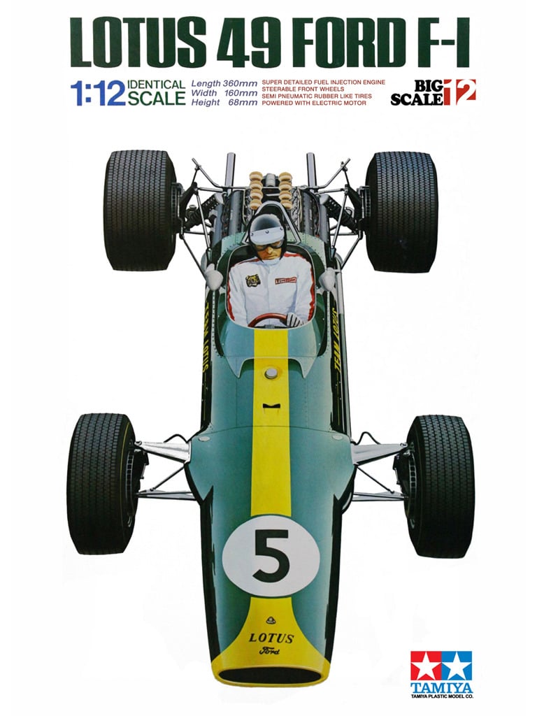 Tamiya Lotus 49 Ford F-1 1/12 Scale 12012