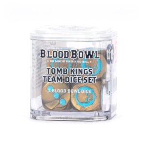 Tomb Kings Team Dice Set of 16 Blood Bowl Warhammer 202-59 Box