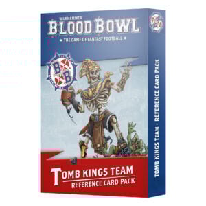 Tomb Kings Team Reference Card Pack Blood Bowl Warhammer 202-57 Box