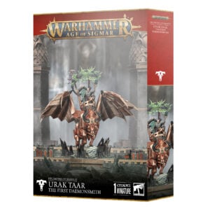 Urak Taar the First Daemonsmith Helsmiths of Hashut Age of Sigmar Warhammer 82-05 Box