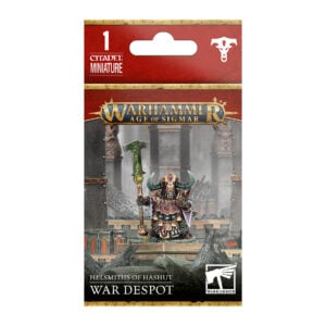 War Despot Helsmiths of Hashut Age of Sigmar Warhammer 82-08 Box