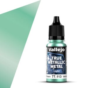 Beetle Green Light 18ml True Metallic Metal Vallejo 77113