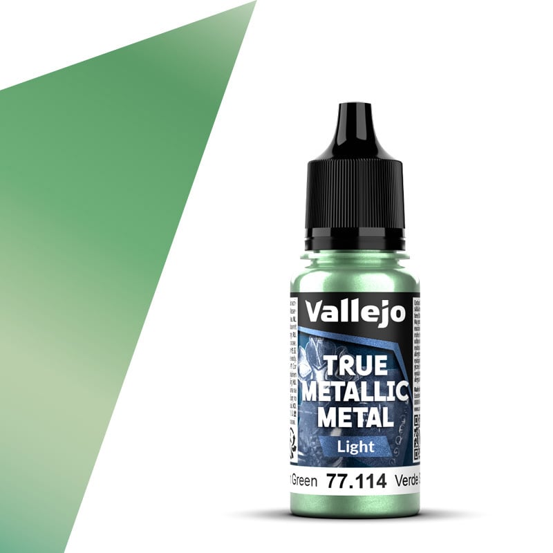 Dusken Green Light 18ml True Metallic Metal Vallejo 77114