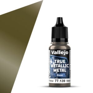 Aged Metal Base 18ml True Metallic Metal Vallejo 77139