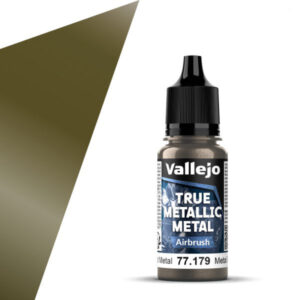 Aged Metal Airbrush 18ml True Metallic Metal Vallejo 77179