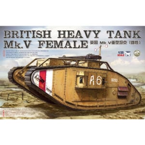 Meng British Heavy Tank Mk.V Female 1/35 Scale TS-029