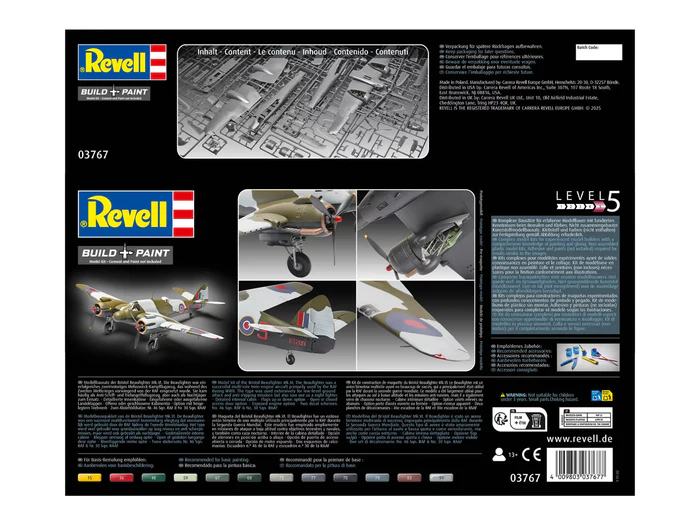 Revell Bristol Beaufighter Mk.VI 1/48 Scale 03767