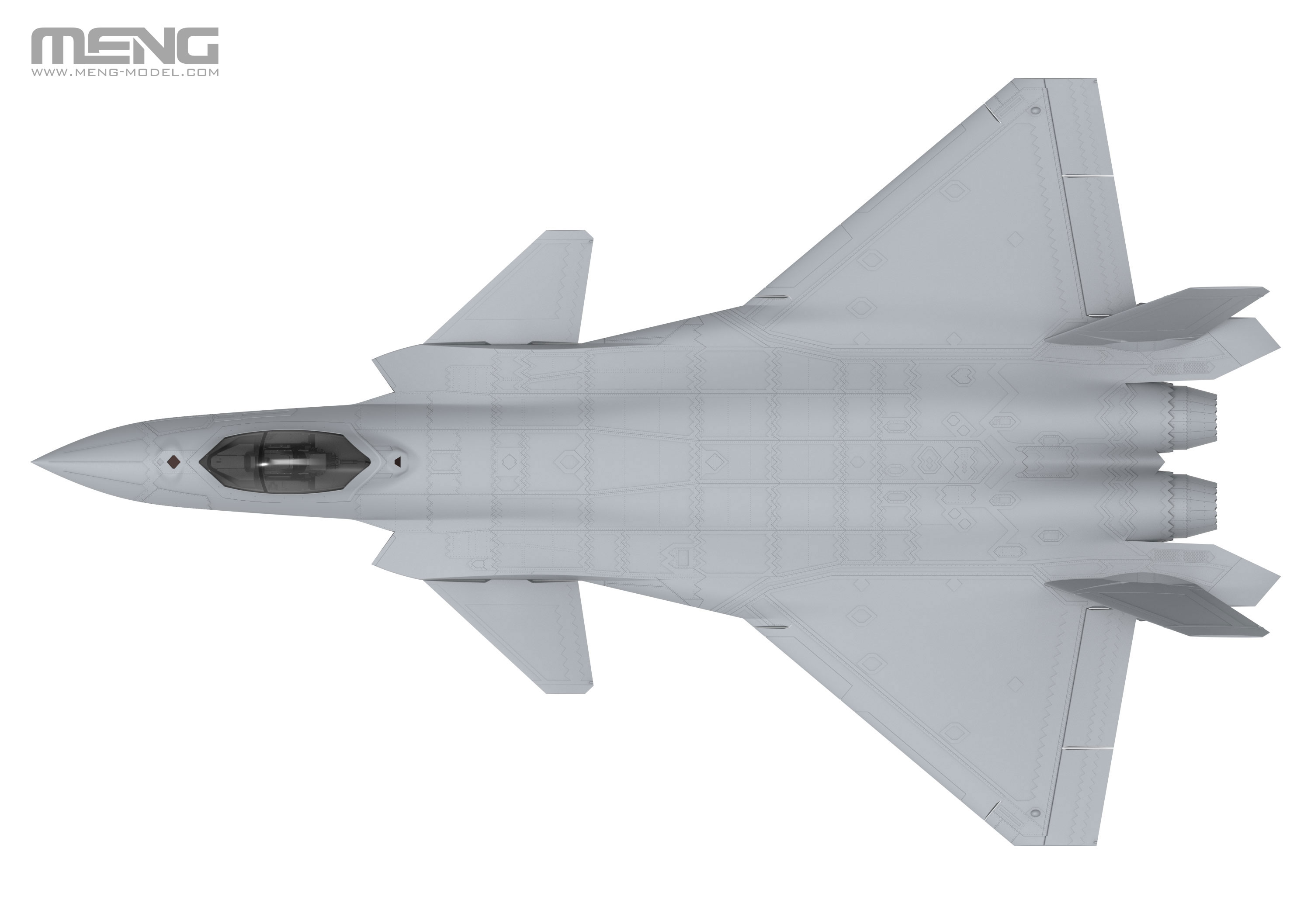 Meng Chinese J-20 Stealth Fighter 1/48 Scale LS-002