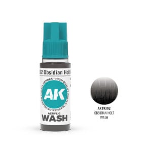 AK Interactive 3rd Generation Obsidian Holt Wash 18ml AK19302