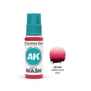 AK Interactive 3rd Generation Carmine Dawn Wash 18ml AK19308