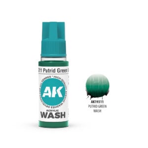 AK Interactive 3rd Generation Putrid Green Wash 18ml AK19311