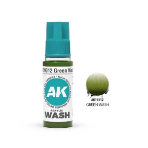 AK Interactive 3rd Generation Green Wash 18ml AK19312