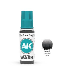 AK Interactive 3rd Generation Dark Grey Wash 18ml AK19314