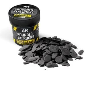AK Interactive Rounded Flat Rocks 100ml AK8302