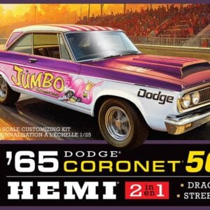 AMT 1965 Dodge Coronet 500 Hardtop HEMI 1/25 Scale 1499