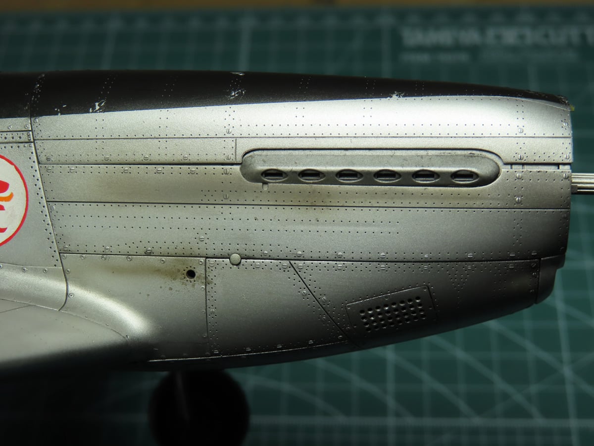 Adding Exhaust Stains