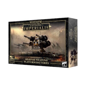 Araknae Weapons Platform Batteries Legions Imperialis The Horus Heresy Warhammer 03-101 Box