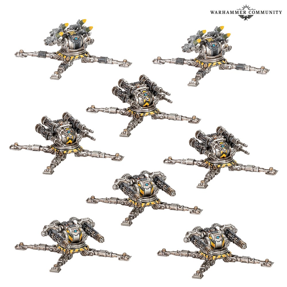 Araknae Weapons Platform Batteries Legions Imperialis The Horus Heresy Warhammer
