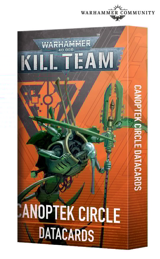 Canoptek Circle Datacards Kill Team Warhammer 40000