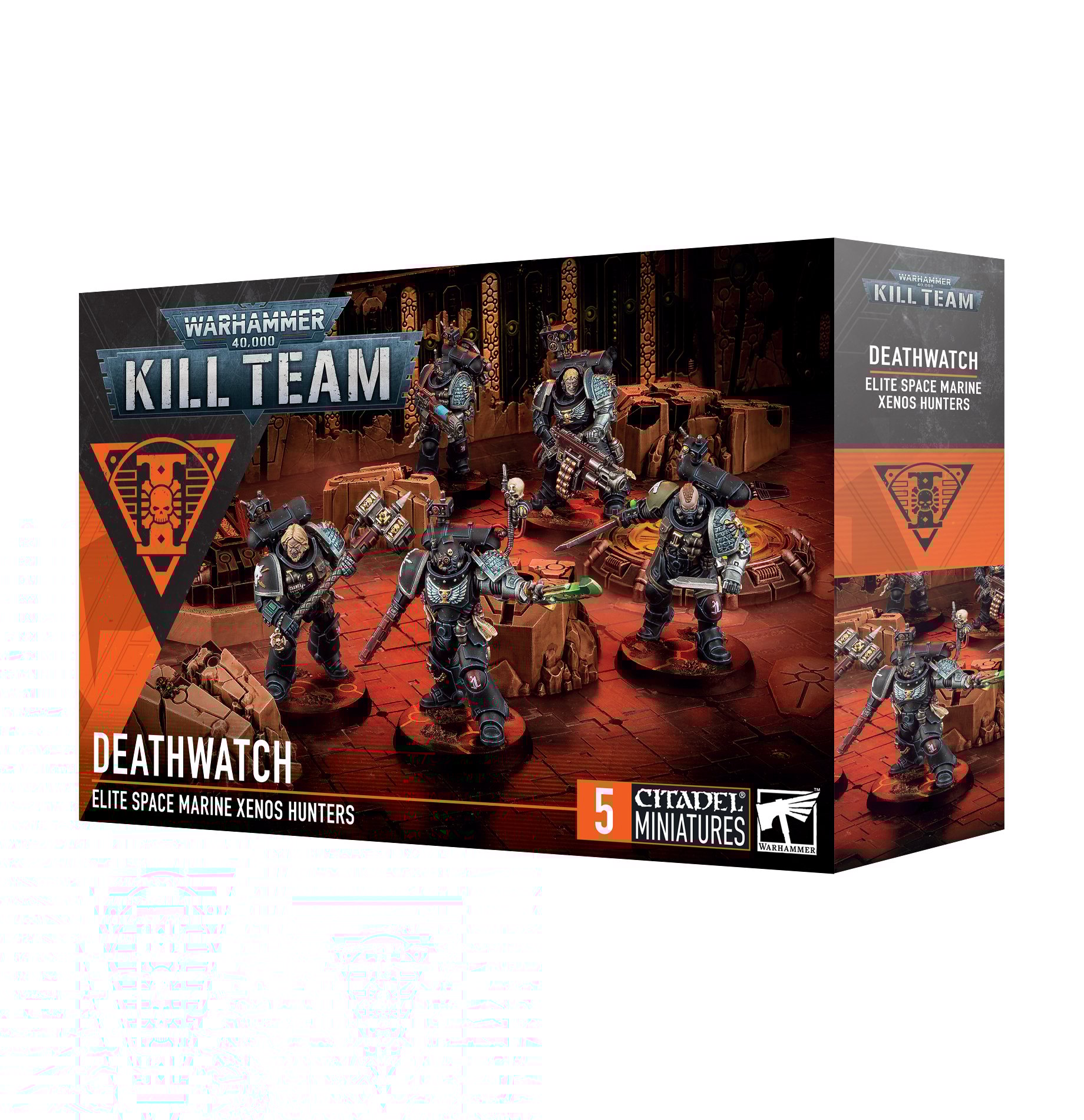Deathwatch Elite Space Marines Xenos Hunters Kill Team Warhammer 40000 45-65 Box