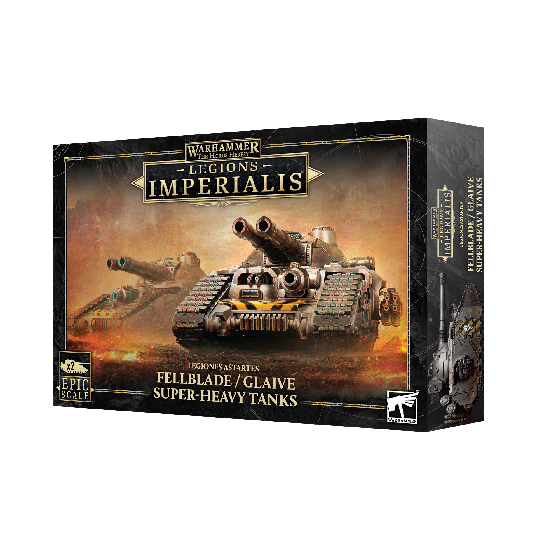 Fellblade Super-heavy Tanks Legions Imperialis The Horus Heresy Warhammer 03-95 Box