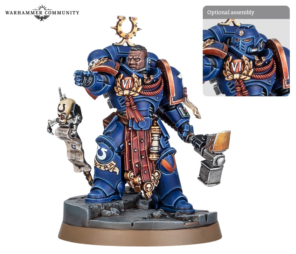 Ferren Areios Captain of the Ultramarines Warhammer 40000