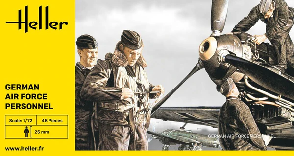 Heller German Military Personnel Luftwaffe 1/72 Scale 49655