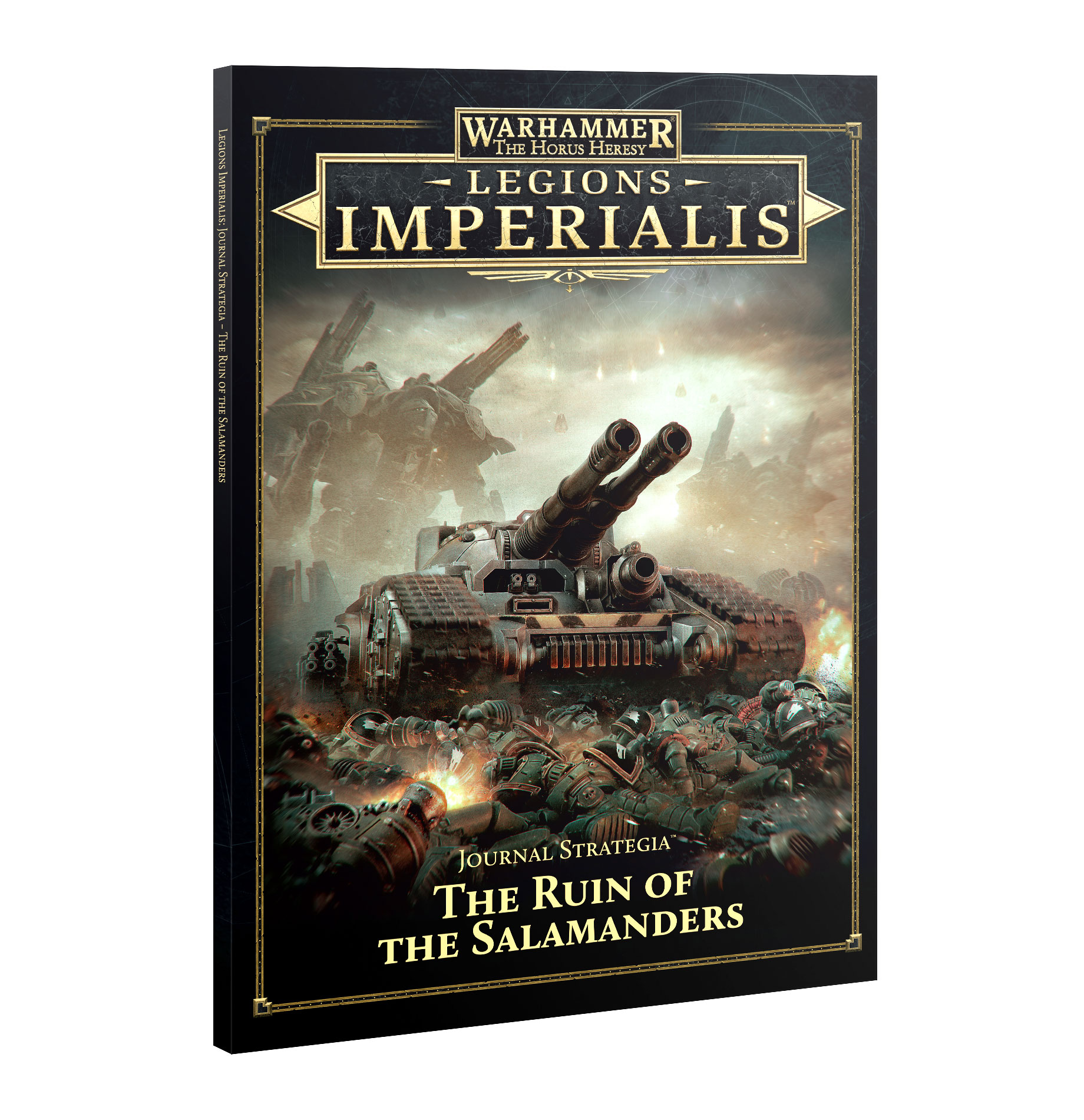 Journal Strategia The Ruin of the Salamanders Legions Imperialis The Horus Heresy Warhammer Softback 03-103 Cover