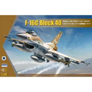Kinetic F-16C Block 40 Israeli Air Force F-16C Barak 1/48 Scale K48129