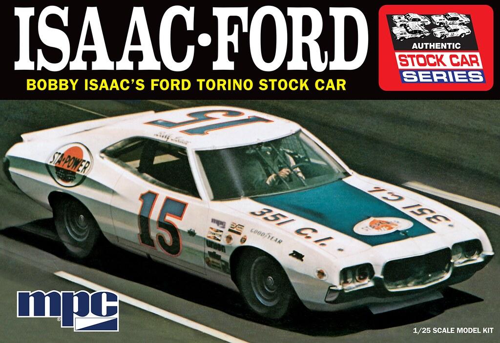 MPC Bobby Issac 1972 Ford Torino Stock Car 1/25 Scale MPC1038