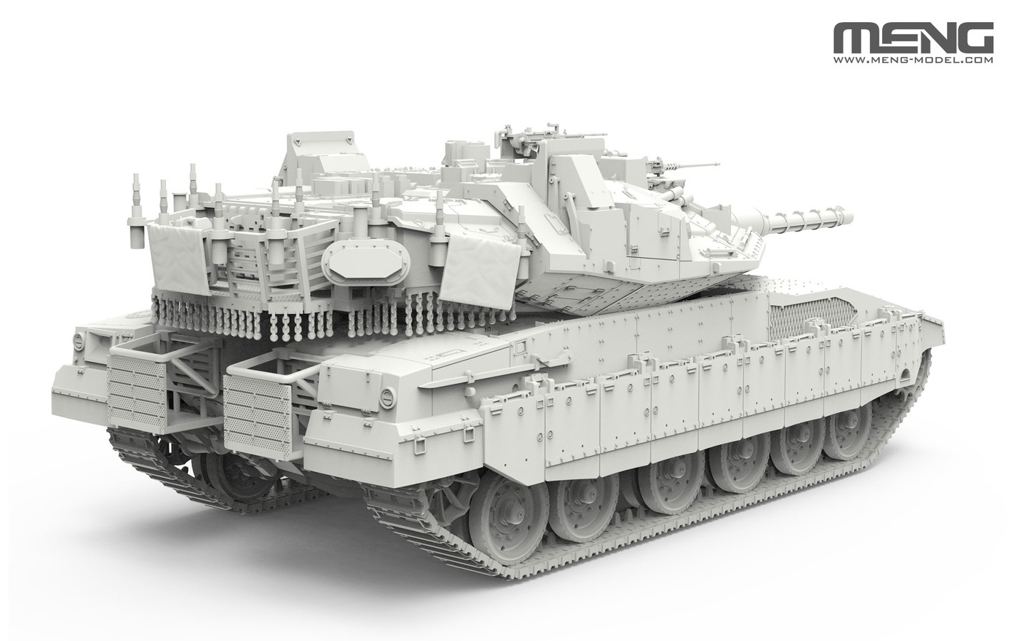 Meng Merkava Mk.4M Israeli Main Battle Tank with Trophy System 1/72 Scale 72-006