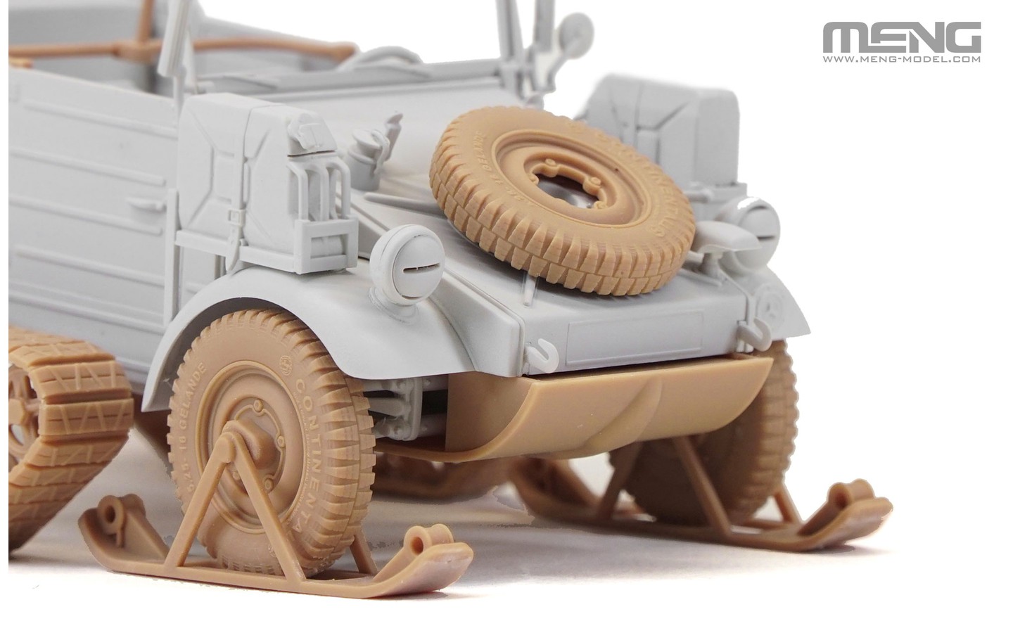 Meng German Pkw.K1 Kubelwagen Type 155 Half-Track 1/35 Scale VS-018