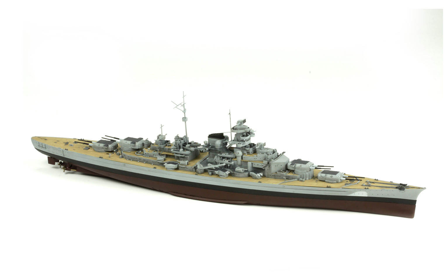 Meng KM Bismarck Kriegsmarine Battleship 1/700 Scale PS-003