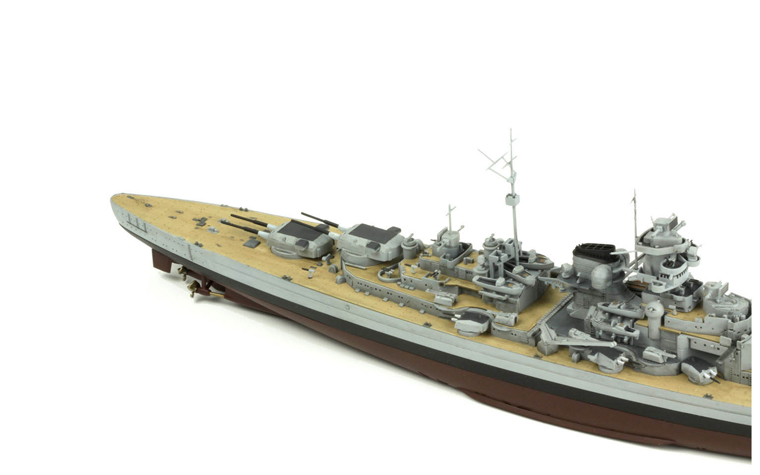 Meng KM Bismarck Kriegsmarine Battleship 1/700 Scale PS-003