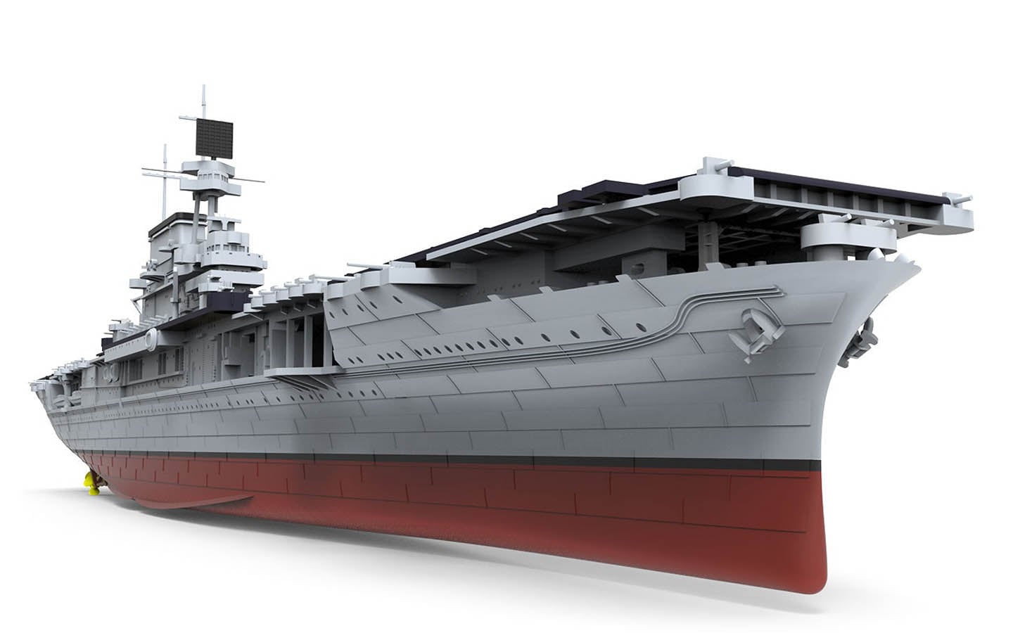 Meng USS Enterprise CV-6 US Navy Aircraft Carrier 1/700 Scale PS-005