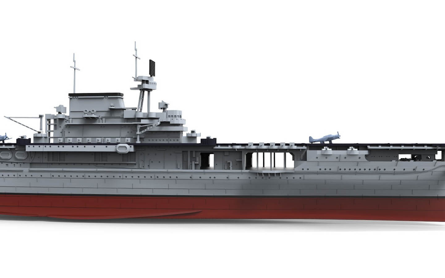 Meng USS Enterprise CV-6 US Navy Aircraft Carrier 1/700 Scale PS-005