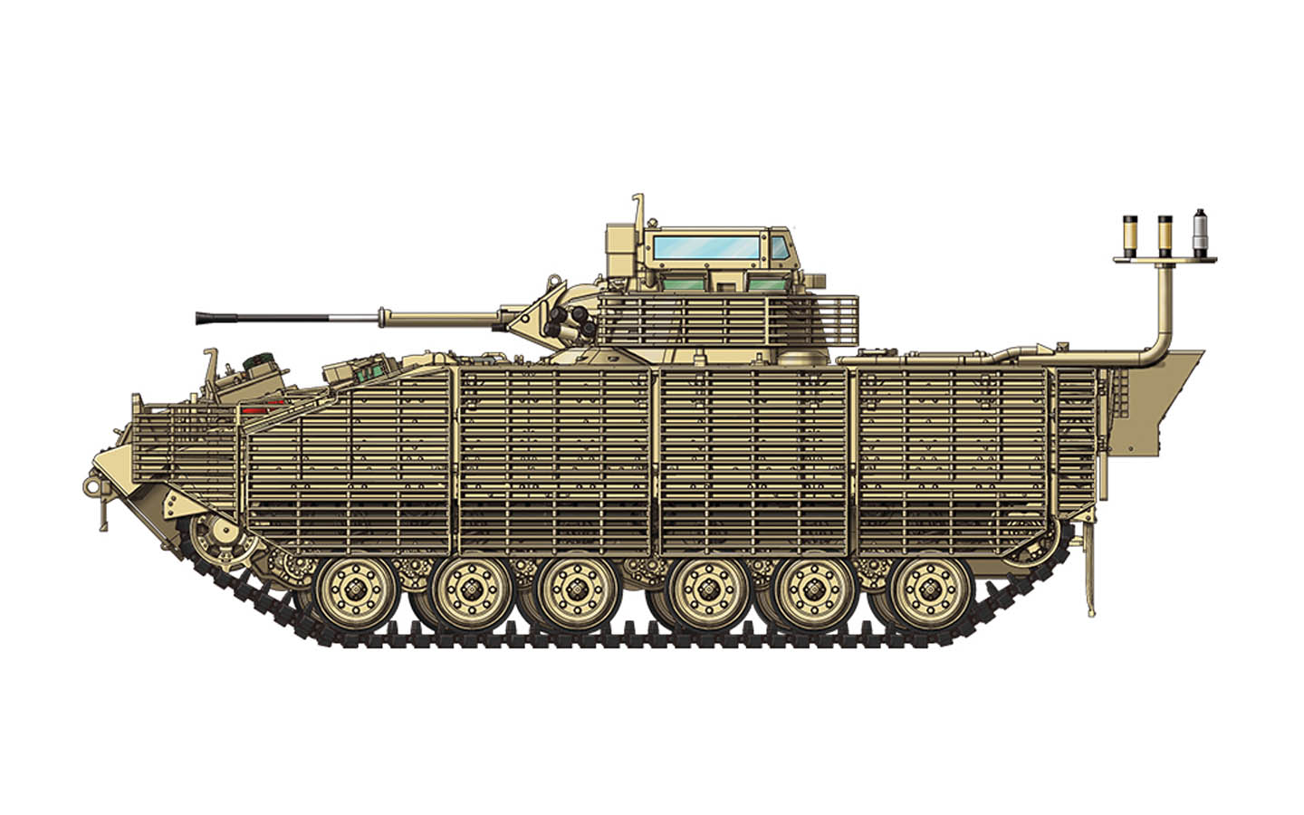 Meng British FV510 Warrior TES H AIFV 1/35 Scale SS-017