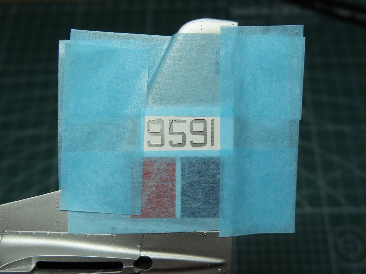 Number Stencils Over Fin Flash