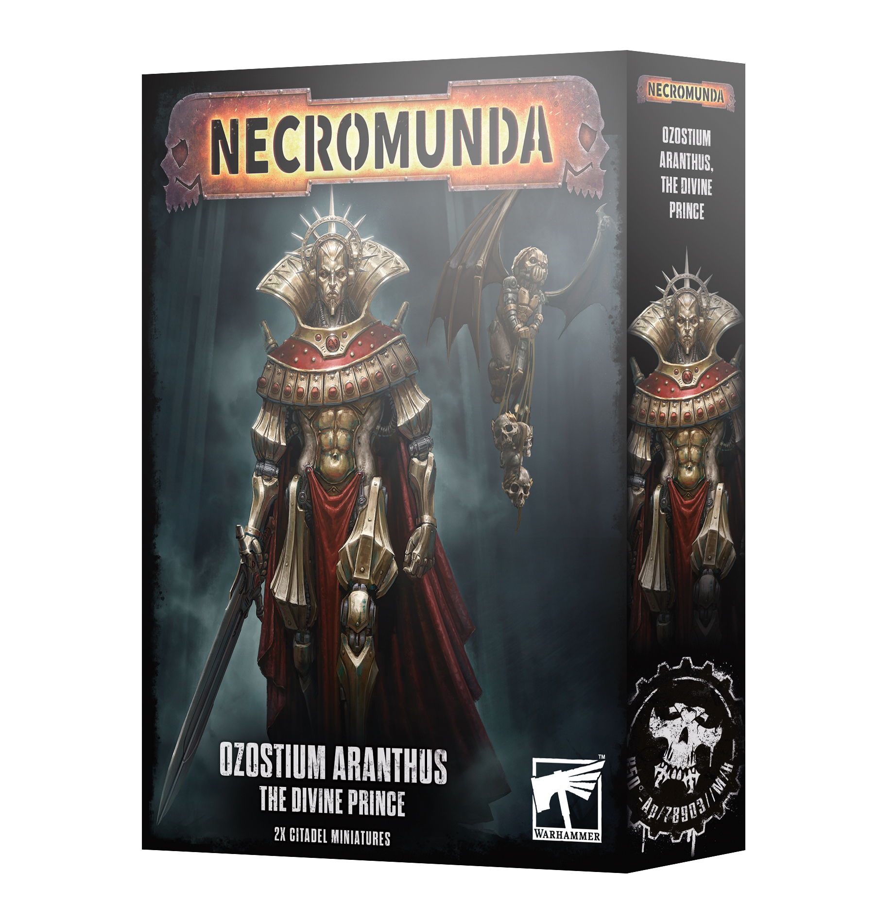 Ozostium Aranthus the Divine Prince Necromunda 301-61 Box