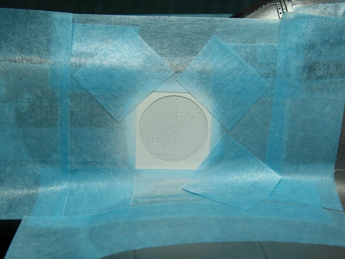 Preparing for Squadron 403 Insignia