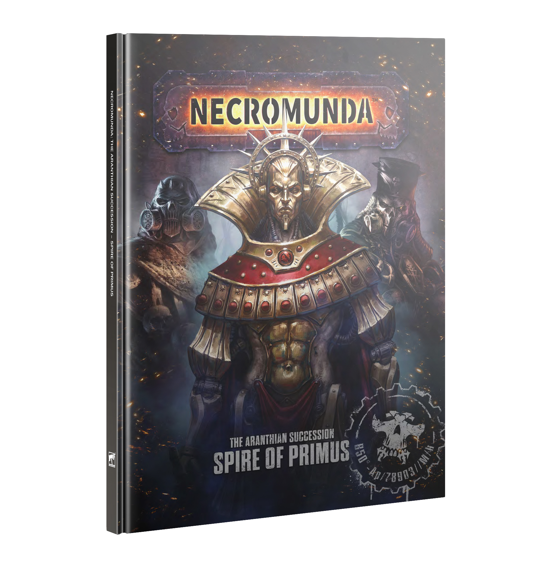 The Aranthian Succession Spire of Primus Necromunda Hardback 301-66 Cover